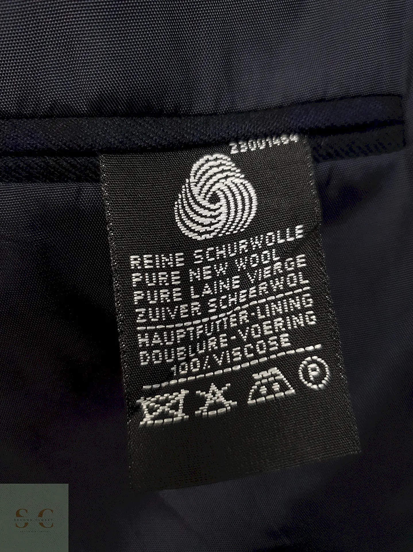 Blazer First Class Azul Verde Cuadros Lana Virgen - Talla L 5