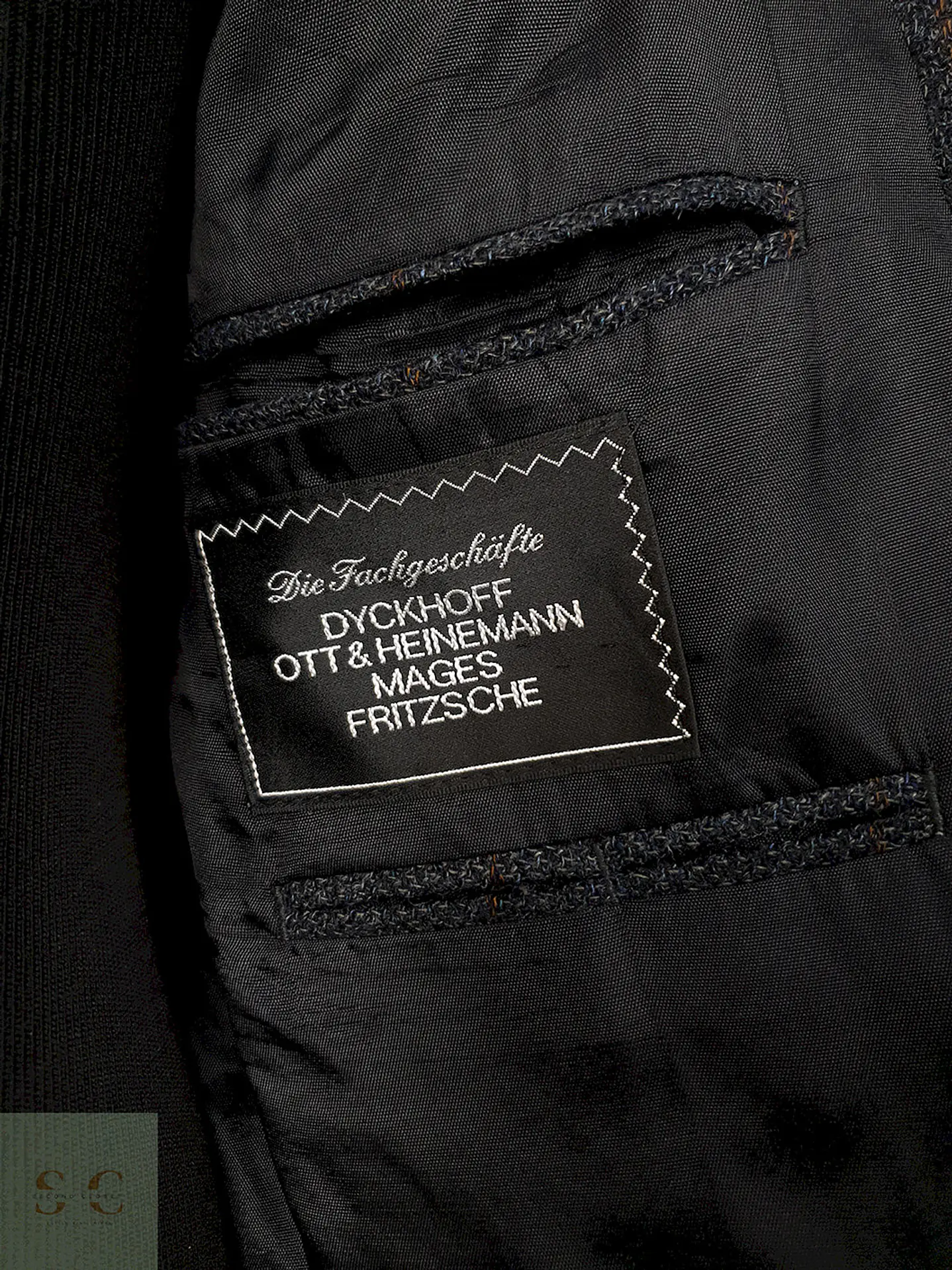 Blazer Bonazzi Italiano Azul Plomo Lana Virgen - Talla XL 6