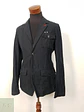 Blazer Tom Tailor Negro Algodón - Talla SM - Miniatura 2