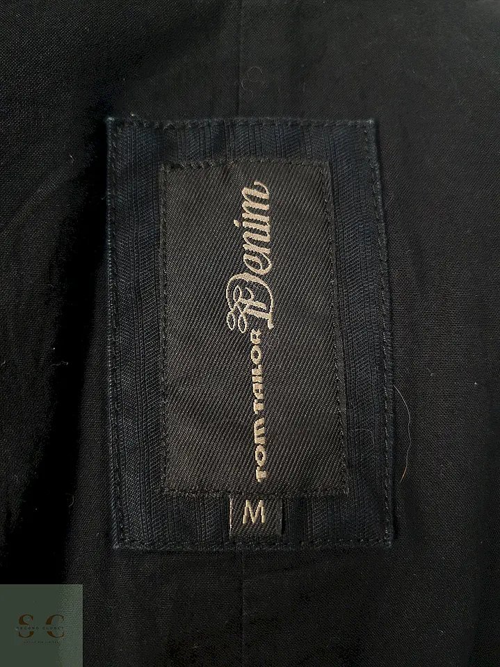 Blazer Tom Tailor Negro Algodón - Talla SM 7