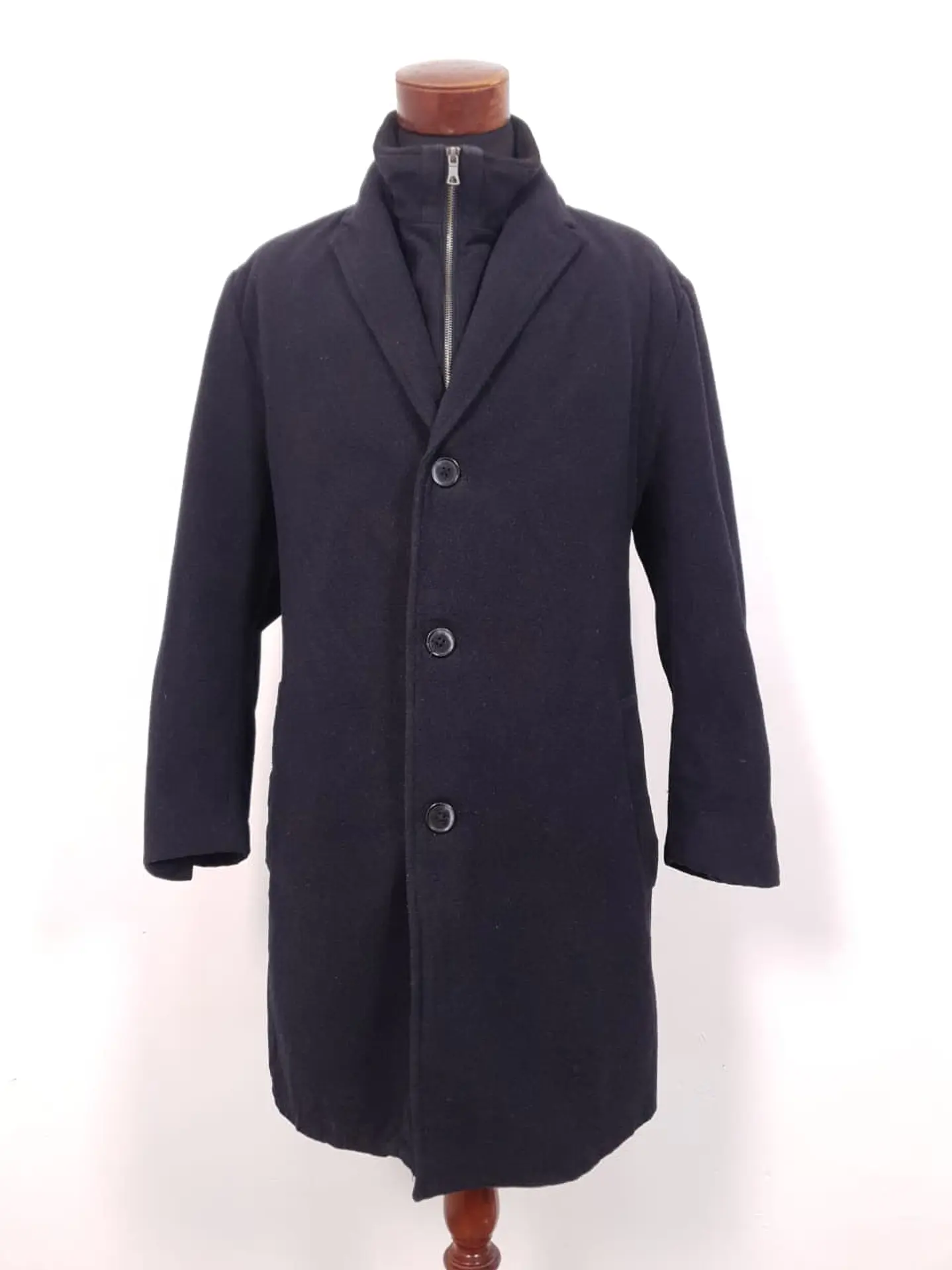 Abrigo Peek & Cloppenburg Azul Oscuro Lana - Talla LXL 1