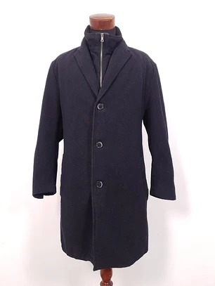 Abrigo Peek & Cloppenburg Azul Oscuro Lana - Talla LXL
