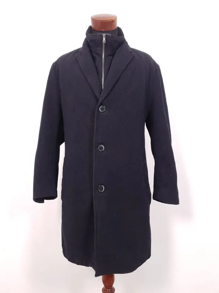 Abrigo Peek & Cloppenburg Azul Oscuro Lana - Talla LXL 1