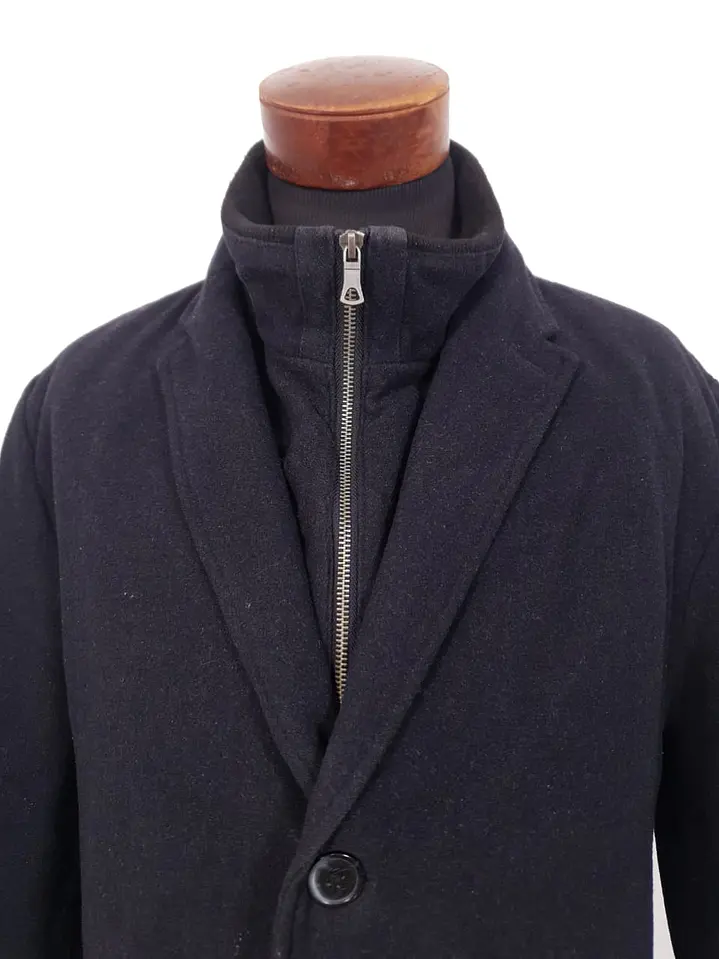 Abrigo Peek & Cloppenburg Azul Oscuro Lana - Talla LXL 5