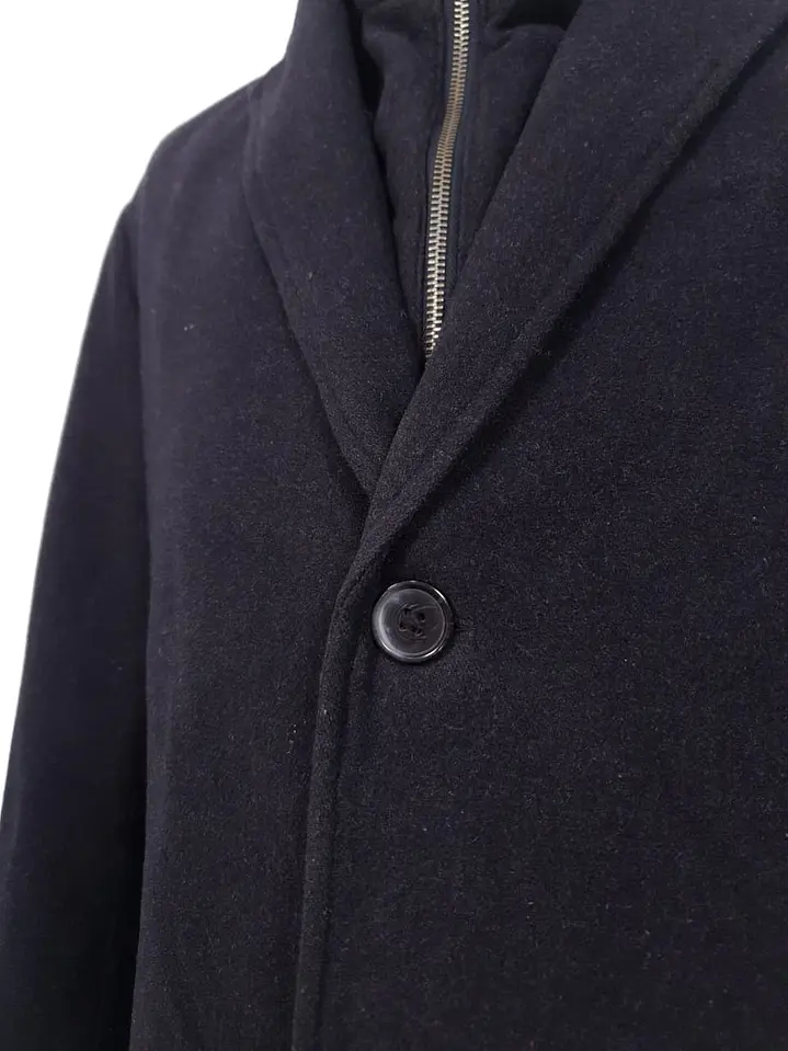 Abrigo Peek & Cloppenburg Azul Oscuro Lana - Talla LXL 6