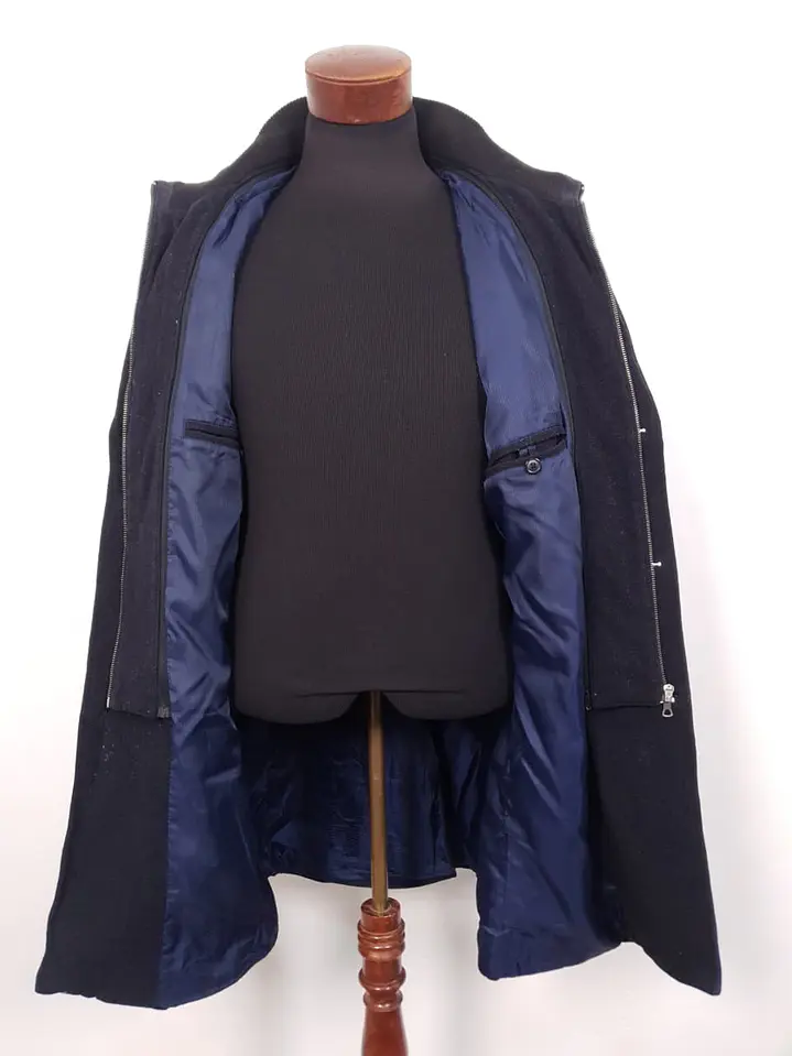 Abrigo Peek & Cloppenburg Azul Oscuro Lana - Talla LXL 4