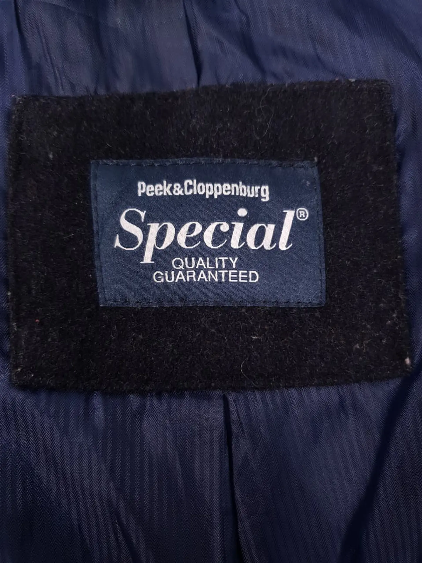 Abrigo Peek & Cloppenburg Azul Oscuro Lana - Talla LXL 8
