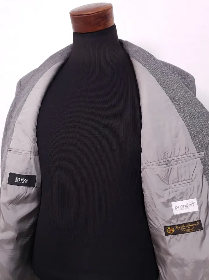 Blazer HUGO BOSS 100% Lana Virgen Loro Piana Super 110’s – TALLA 2XL 9