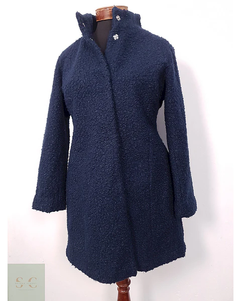 Abrigo mujer Esmara Azul Bouclé – TALLA SM