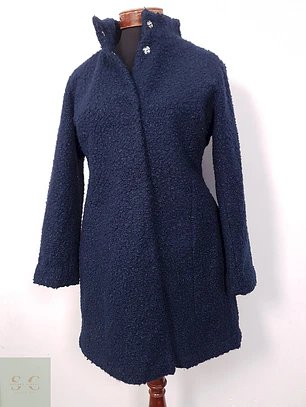 Abrigo mujer Esmara Azul Bouclé – TALLA SM