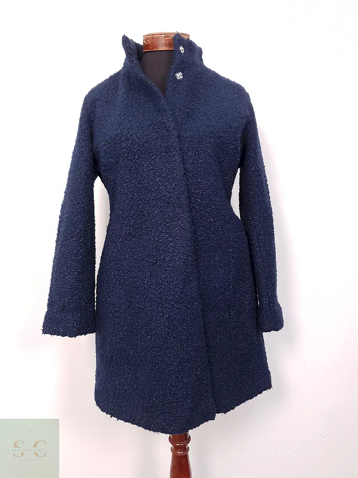 Abrigo mujer Esmara Azul Bouclé – TALLA SM 2