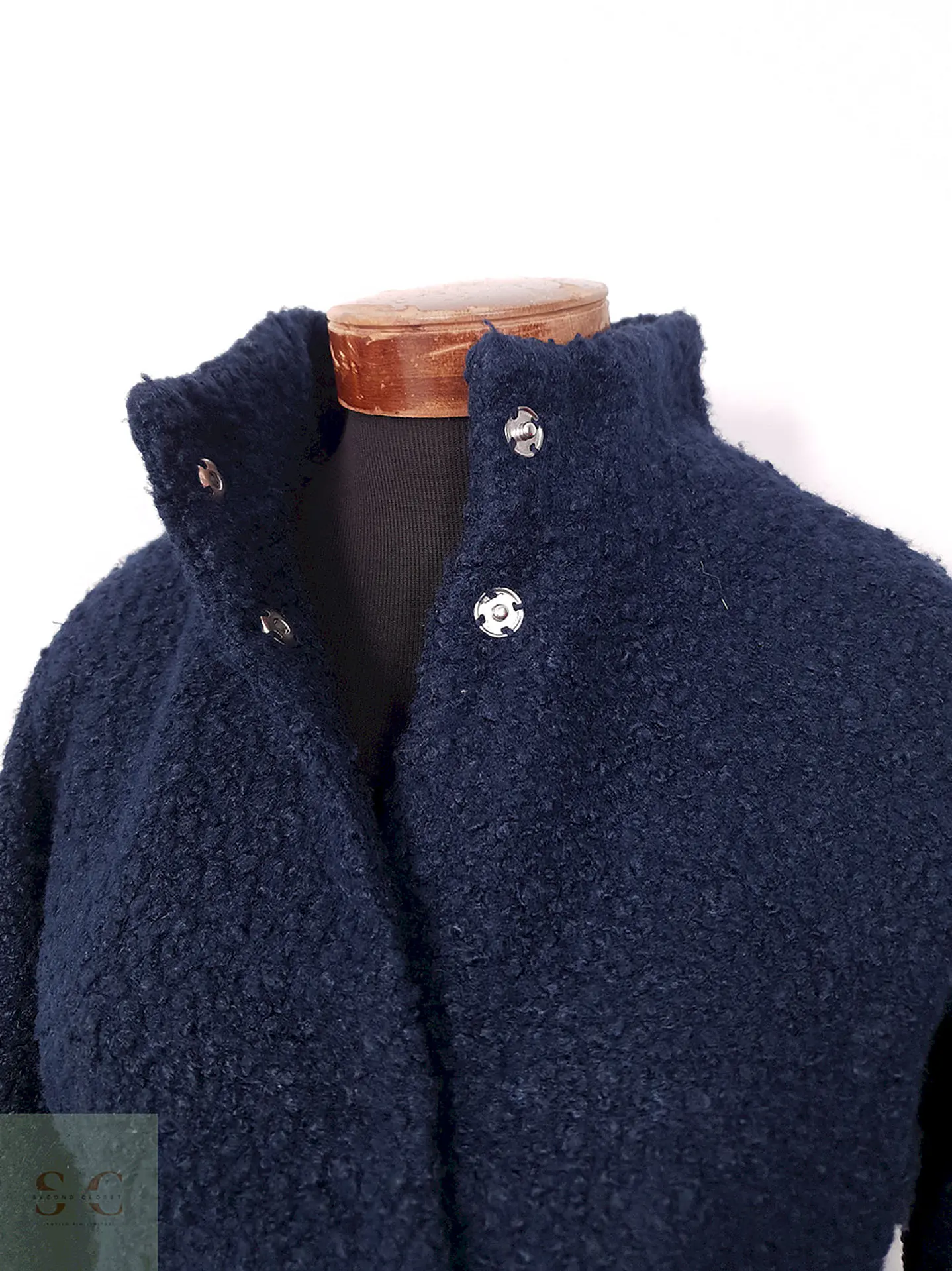 Abrigo mujer Esmara Azul Bouclé – TALLA SM 5