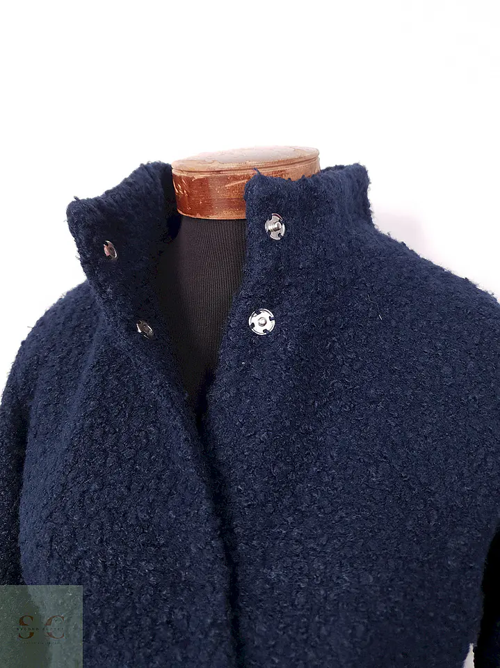 Abrigo mujer Esmara Azul Bouclé – TALLA SM 5