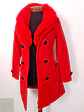 Abrigo cruzado mujer Owind Rojo - Talla XS - Miniatura 3
