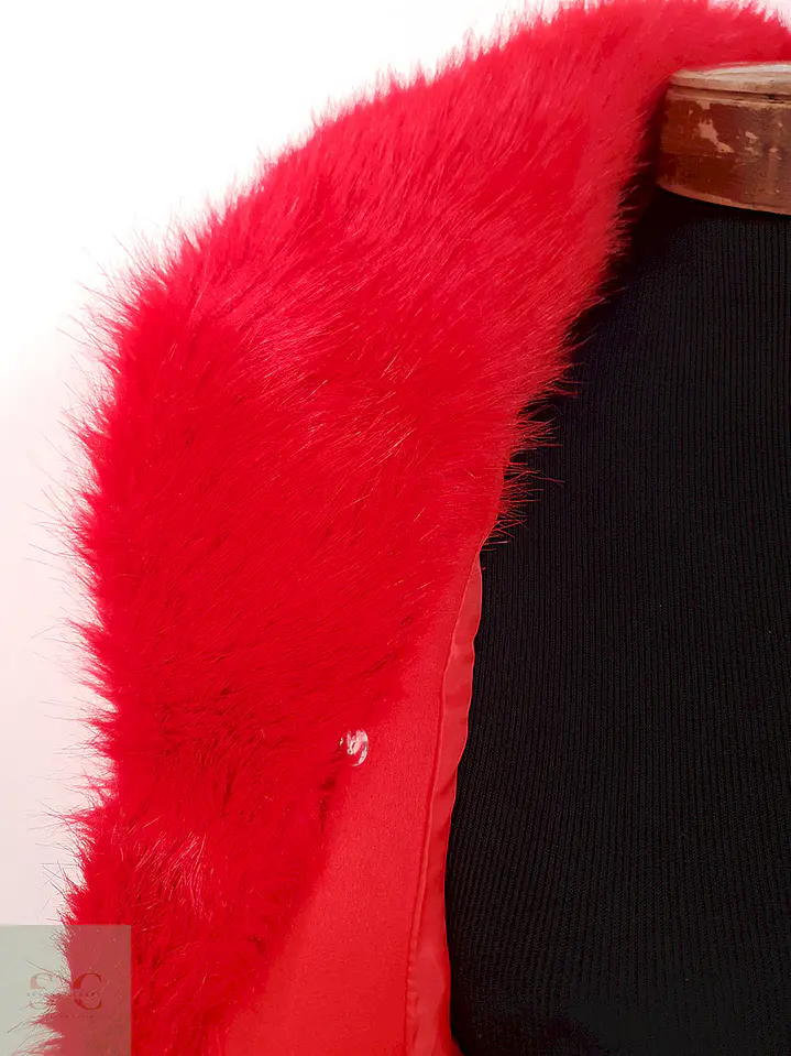 Abrigo cruzado mujer Owind Rojo - Talla XS 5