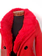 Abrigo cruzado mujer Owind Rojo - Talla XS - Miniatura 7