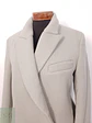 Abrigo mujer Gris Claro Manteco Italia Lana Gruesa – TALLA L - Miniatura 4