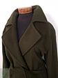 Abrigo largo mujer Pietro Filipi Verde Lana - Talla LXL - Miniatura 4