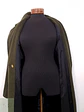 Abrigo largo mujer Pietro Filipi Verde Lana - Talla LXL - Miniatura 8