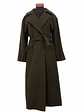 Abrigo largo mujer Pietro Filipi Verde Lana - Talla LXL - Miniatura 1