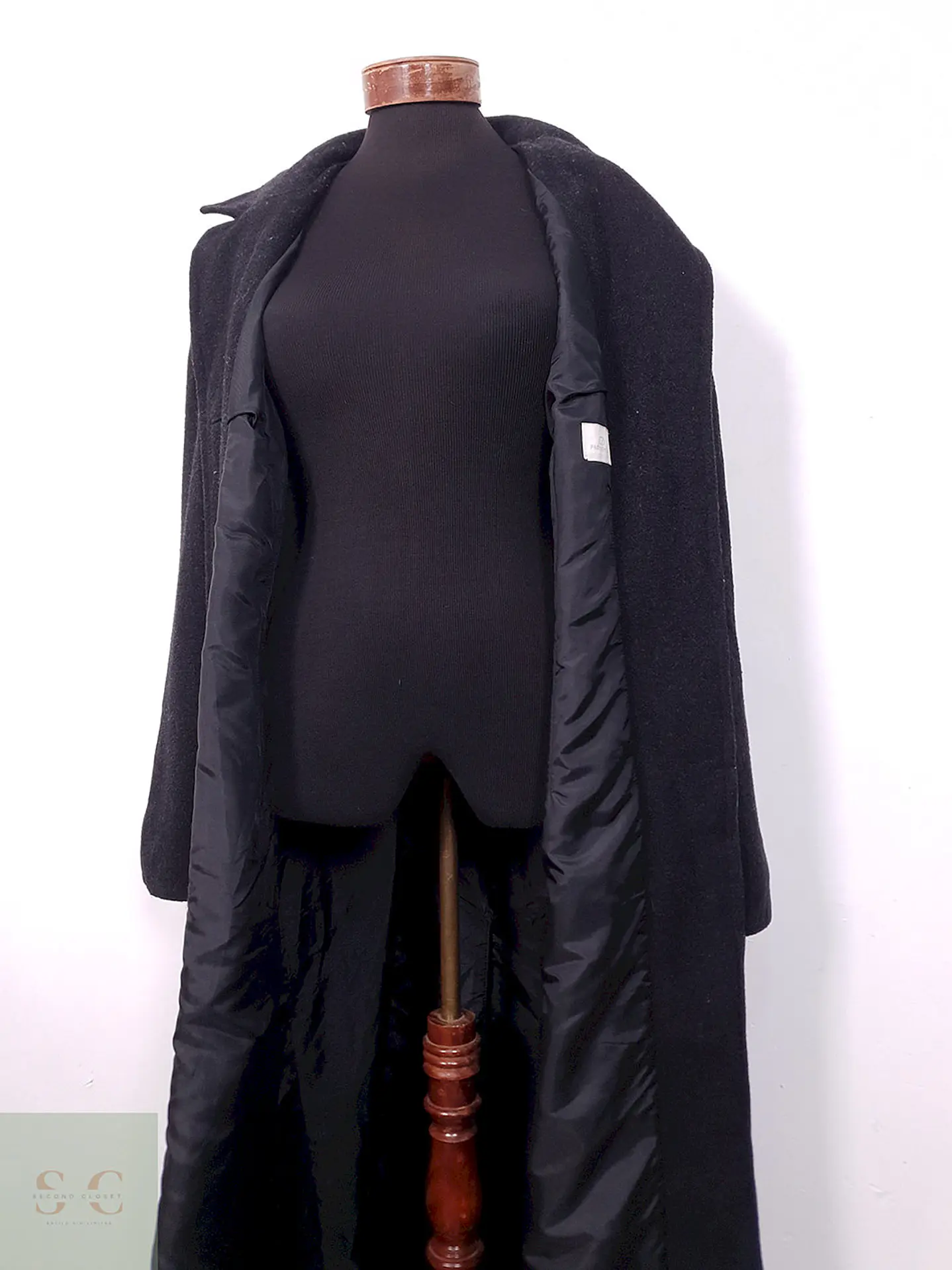 Abrigo Profashion Plomo Lana y Cashmere - Talla XL 9