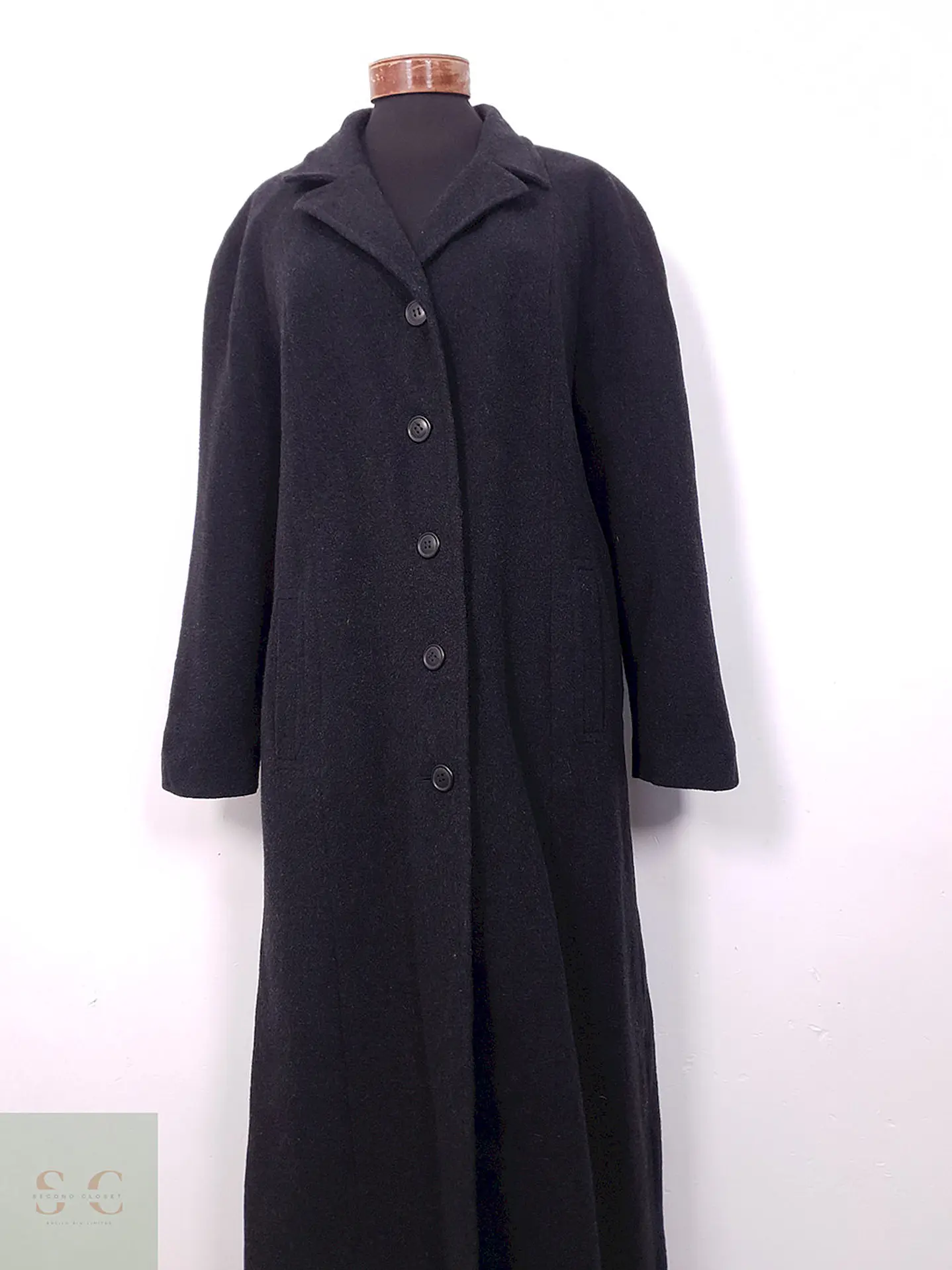 Abrigo Profashion Plomo Lana y Cashmere - Talla XL 2