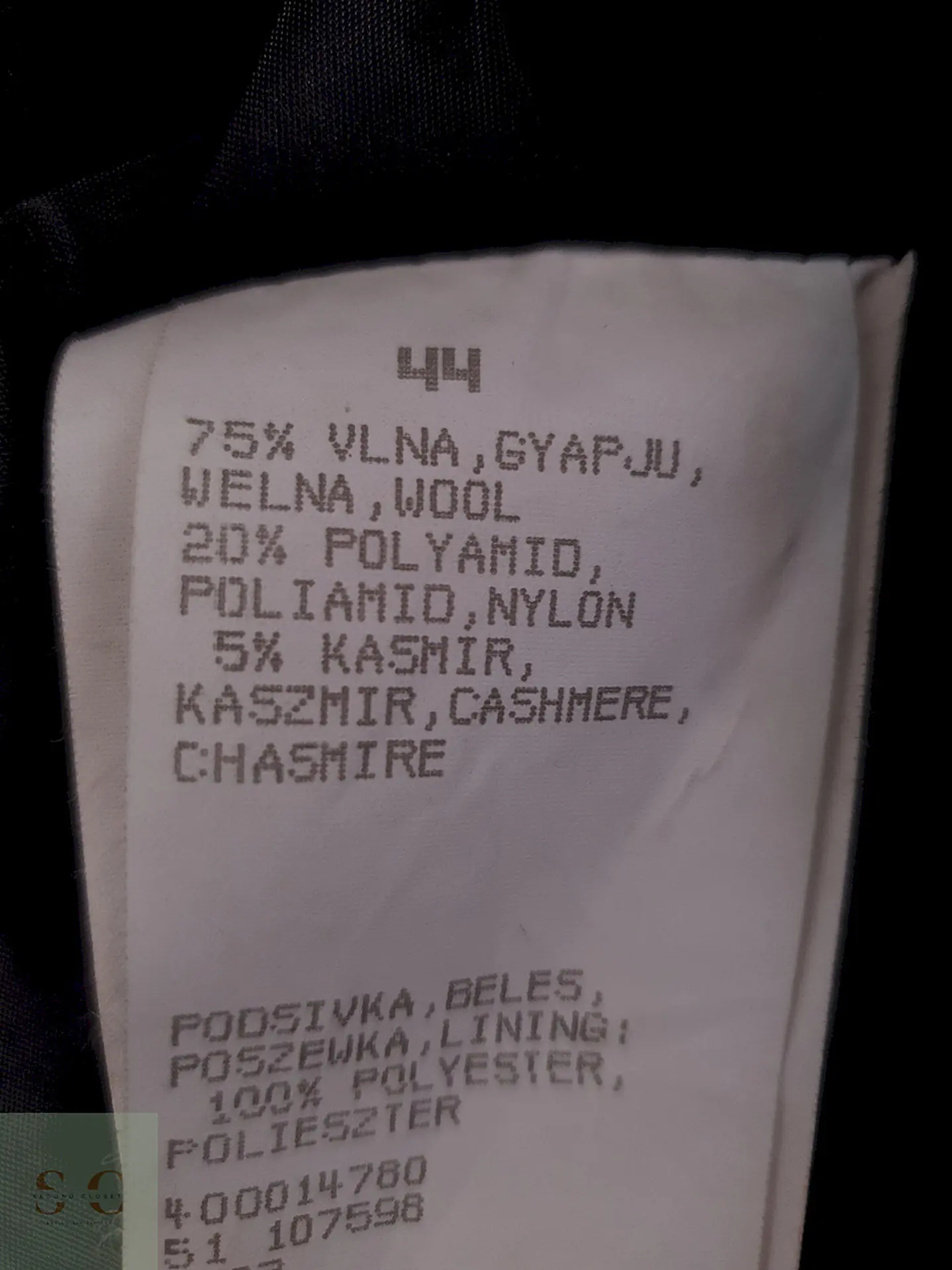 Abrigo Profashion Plomo Lana y Cashmere - Talla XL 10