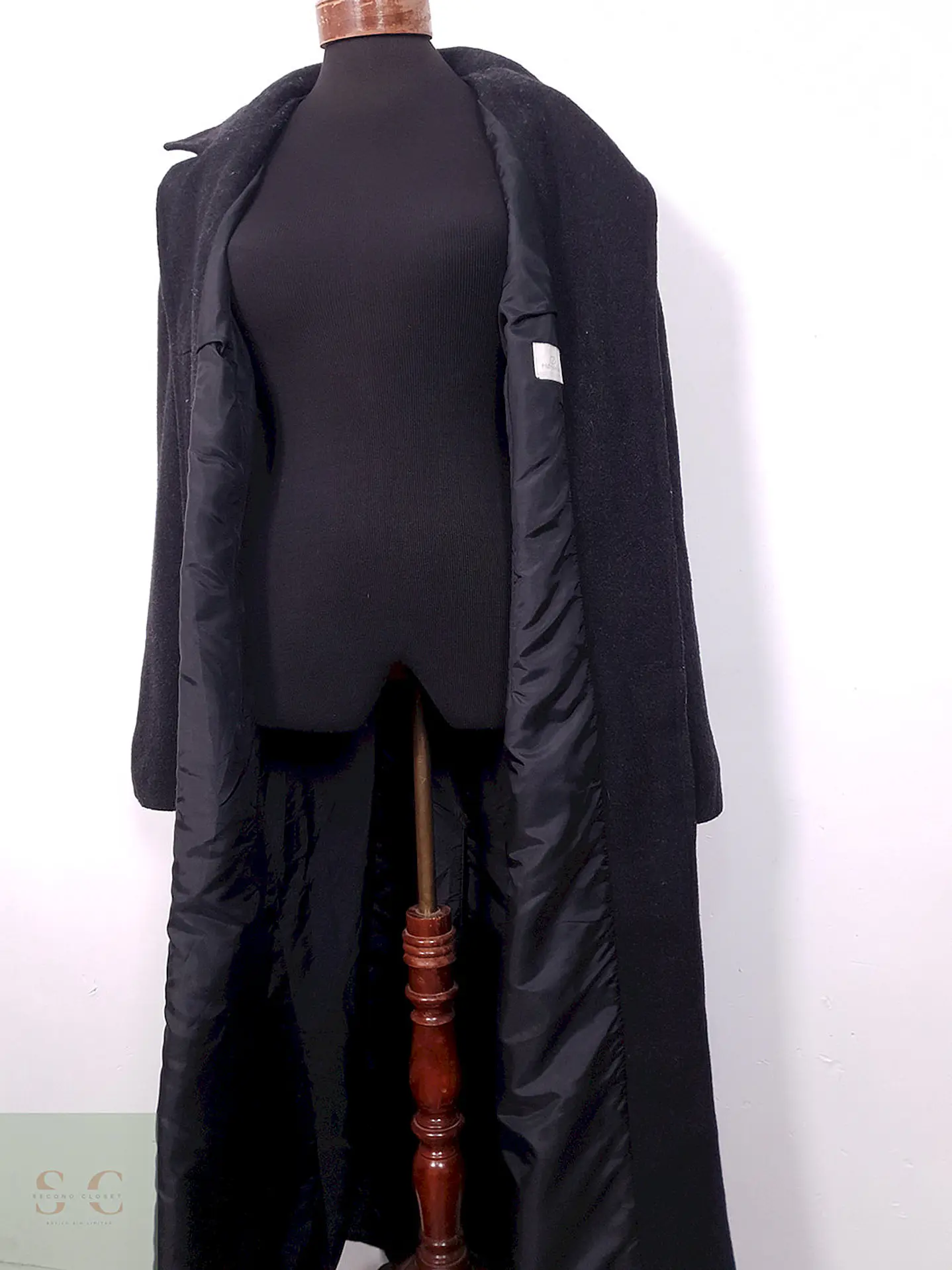 Abrigo Profashion Plomo Lana y Cashmere - Talla XL 8