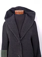 Abrigo largo mujer Clau de Claw Plomo Lana y Cashmere - Talla ML - Miniatura 3