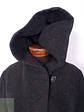 Abrigo largo mujer Clau de Claw Plomo Lana y Cashmere - Talla ML - Miniatura 8