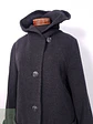 Abrigo largo mujer Clau de Claw Plomo Lana y Cashmere - Talla ML - Miniatura 10
