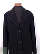 Abrigo mujer Lana La Boutique de Claudette Negro - Talla XL - Miniatura 2