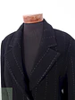 Abrigo mujer Lana La Boutique de Claudette Negro - Talla XL - Miniatura 8