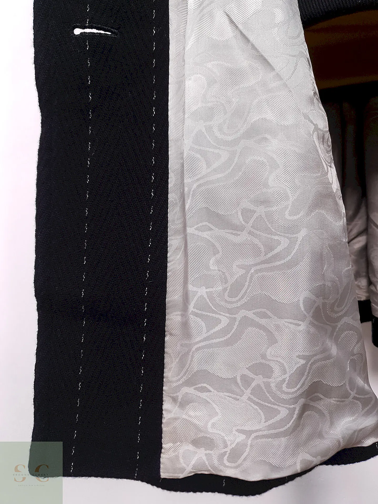 Abrigo mujer Lana La Boutique de Claudette Negro - Talla XL 10