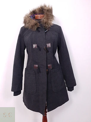 Abrigo Bpc Plomo Montgomery Mezcla - Talla SM
