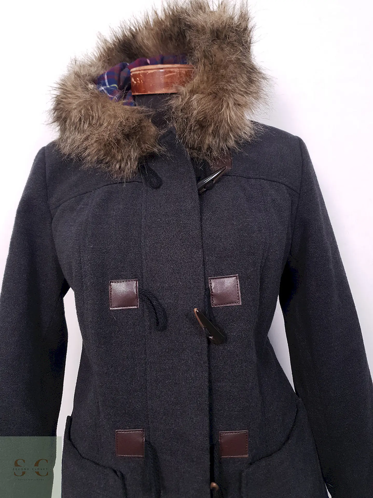 Abrigo Bpc Plomo Montgomery Mezcla - Talla SM 3