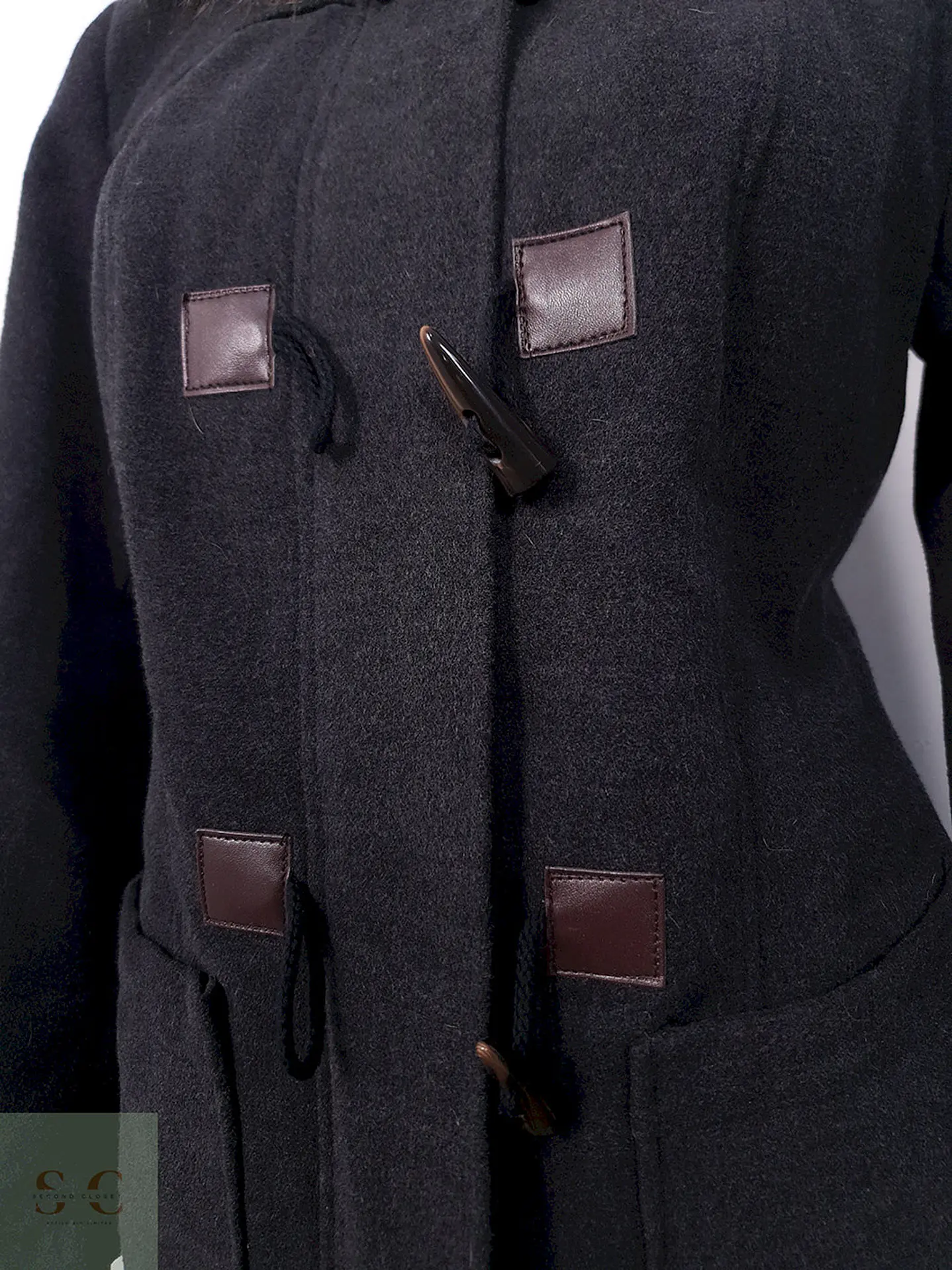 Abrigo Bpc Plomo Montgomery Mezcla - Talla SM 6