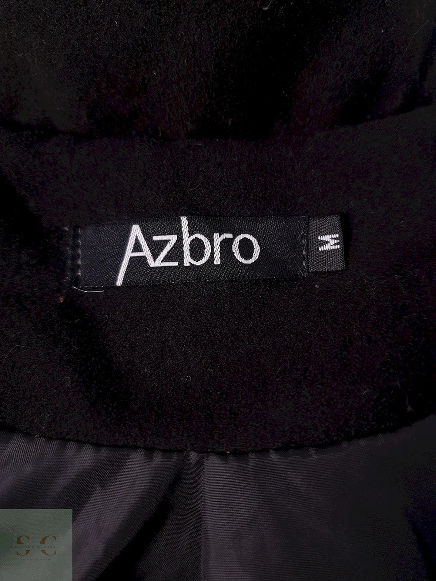 Abrigo cruzado mujer Azbro Negro - Talla XS 7