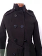 Abrigo cruzado mujer Azbro Negro - Talla XS - Miniatura 3