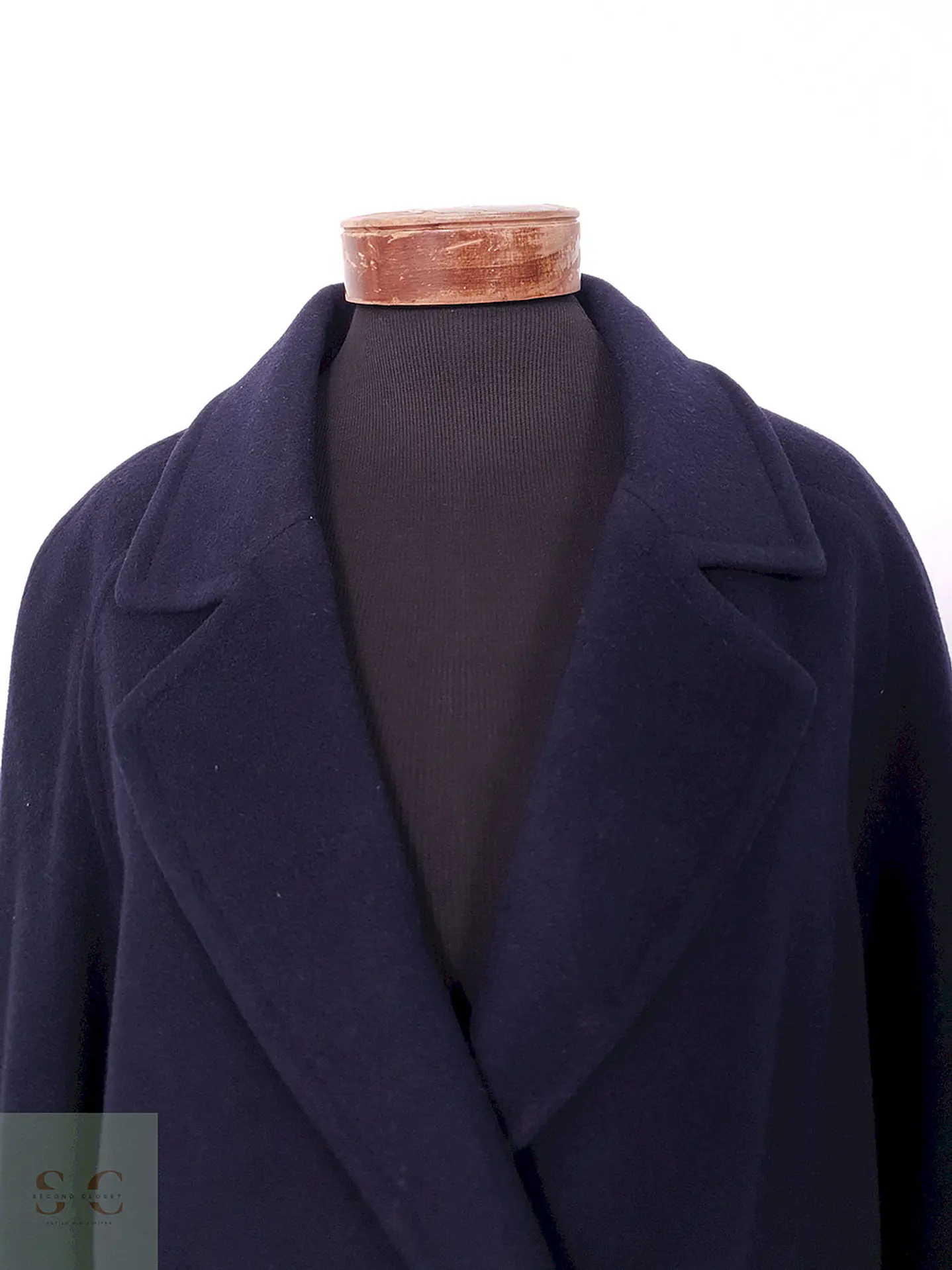 Abrigo Marks & Spencer Azul Wool Cashmere - Talla XL 5