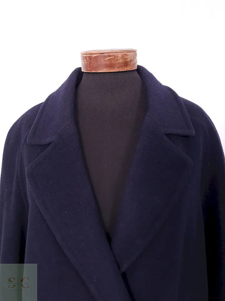 Abrigo Marks & Spencer Azul Wool Cashmere - Talla XL 5