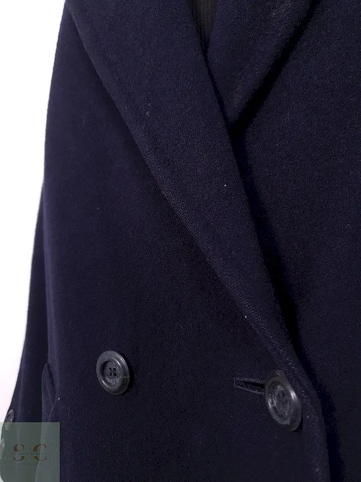 Abrigo Marks & Spencer Azul Wool Cashmere - Talla XL 9