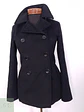 Abrigo cruzado mujer Calvin Klein Negro Lana Cashmere Seda - Talla XS - Miniatura 4