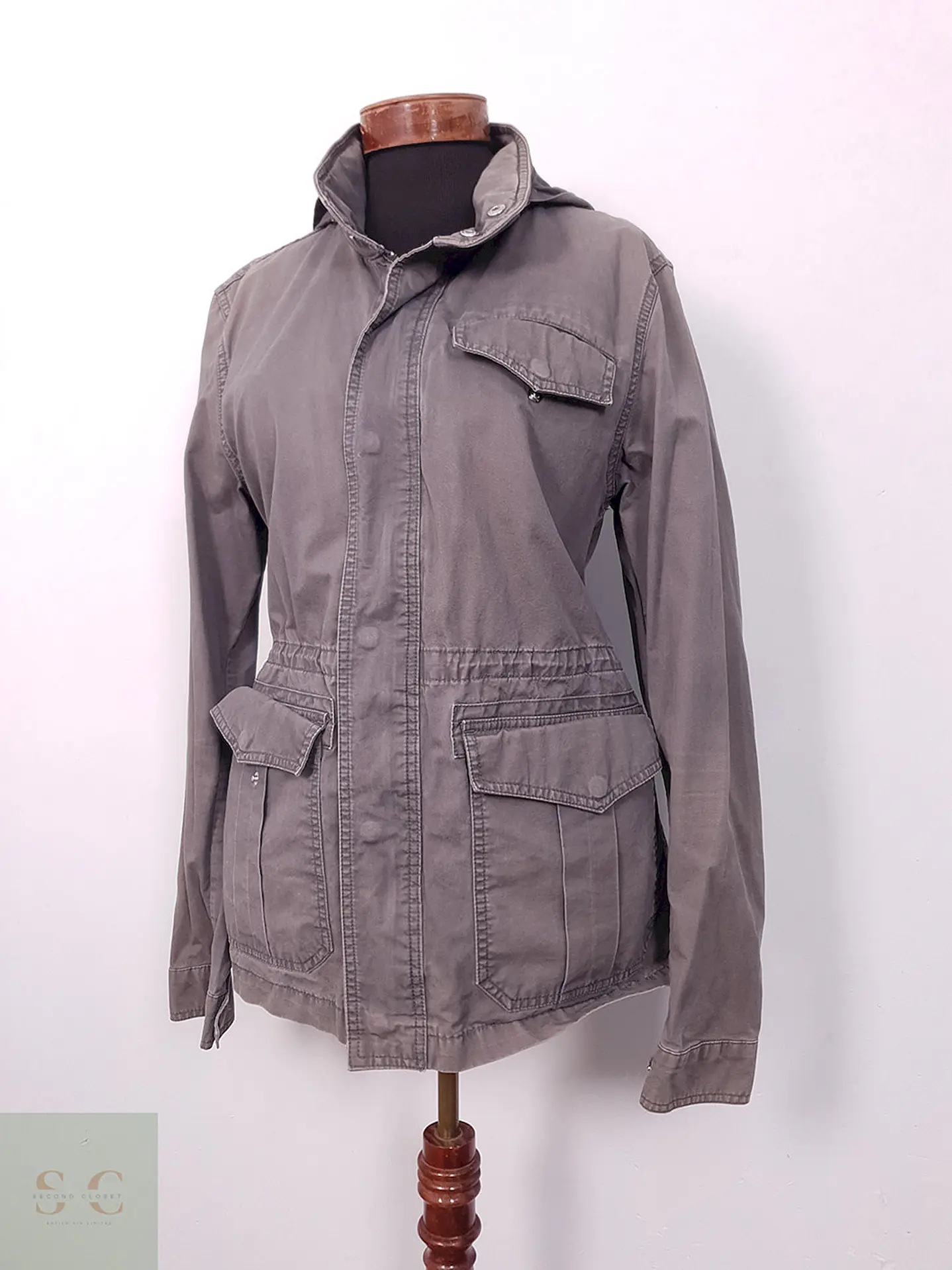 Chaqueta mujer Club Mónaco Verde Parka - Talla SM 1