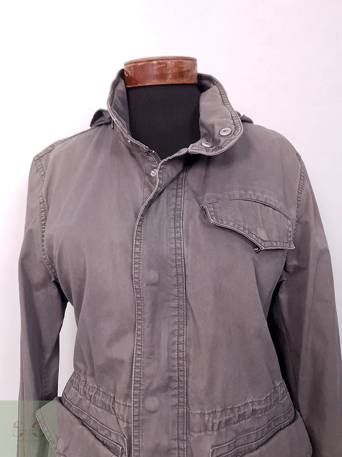 Chaqueta mujer Club Mónaco Verde Parka - Talla SM 5