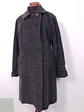 Abrigo largo mujer Vintage Plomo Lana y Mohair - Talla XL - Miniatura 2