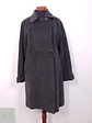 Abrigo largo mujer Vintage Plomo Lana y Mohair - Talla XL - Miniatura 1