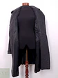 Abrigo largo mujer Vintage Plomo Lana y Mohair - Talla XL - Miniatura 9