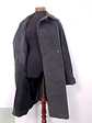 Abrigo largo mujer Vintage Plomo Lana y Mohair - Talla XL - Miniatura 10