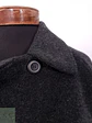 Abrigo largo mujer Vintage Plomo Lana y Mohair - Talla XL - Miniatura 5